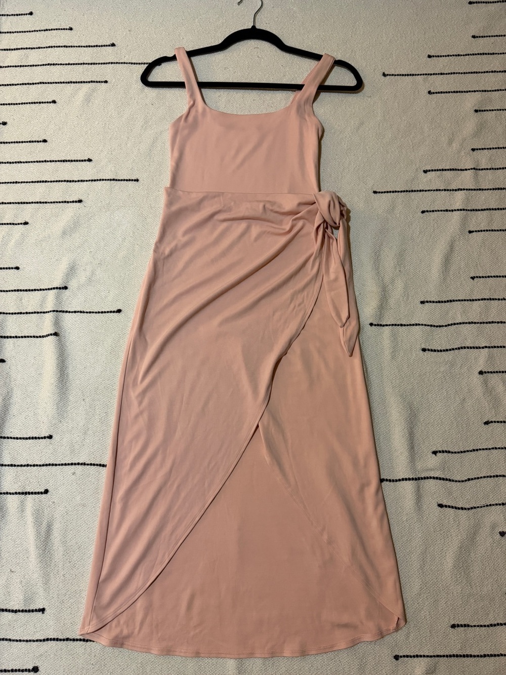 Aritzia Wilfred Saturn Midi Dress (Color: Coral Blush) - Picture 11 of 15
